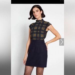 ModCloth My Own Way Sleeveless Blouse Size M